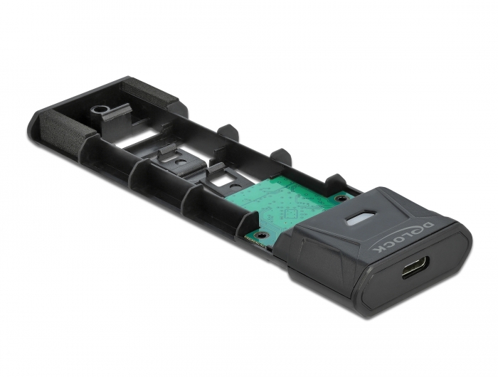 Delock Externes USB Type-C™ Combo Gehäuse für M.2 NVMe PCIe oder SATA SSD - werkzeugfrei #3 